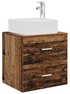Produktbild von Wandmontierte Waschtisch Altholz 49,5 x 41 x 63 cm