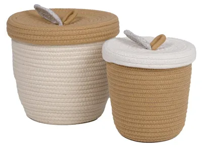 Produktbild von KidsDepot Korb - Boyan - 2er Set - Multicolor