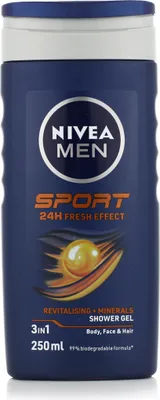 Obrázok produktu pre Sprchový gél pre mužov Sport, 250 ml