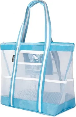 Produktbild von Famanu Tragetasche und Gym Clear Bag - Transparent, für Arbeit, Sport und Konzerte