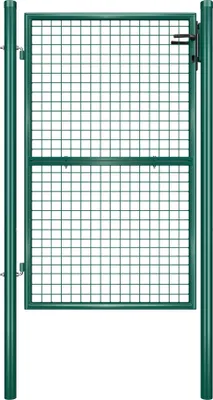 Produktbild von SONGMICS Gartentor, Gartentür, verzinkter Stahl, abschließbar, 106 x 150 cm, grün