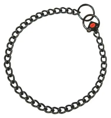 Immagine prodotto di Collana Sprenger, maglie rotonde - acciaio inossidabile nero, 2,5 mm, 55 cm