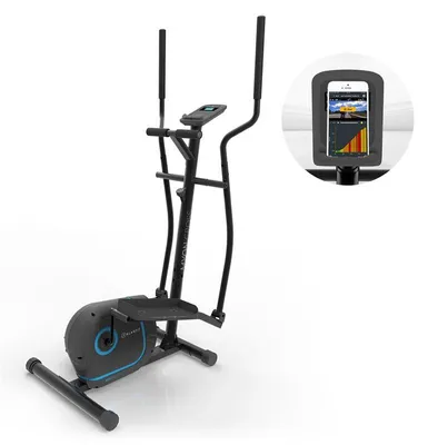 Obrázek produktu pro Klarfit Crosstrainer - eliptický trenažér, 8 stupňů, 12 kg zátěž, klavírní černá