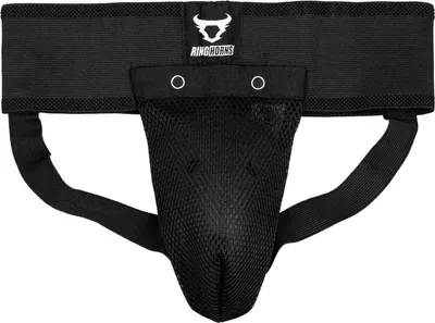 Image de Ringhorns, Charger protection profonde avec support, hommes, S, noir