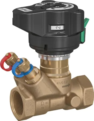 Produktbild von Danfoss Strangregulier- und Messventil MSV-D Leno MSV-D 20, Rp 3/4, 1 Stk.