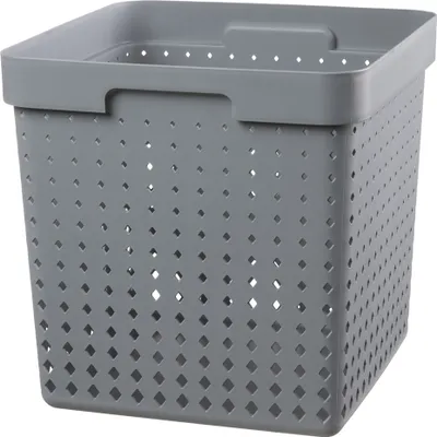 Produktbild von NHG Aufbewahrungskorb SEOUL BASKET XL PP grau