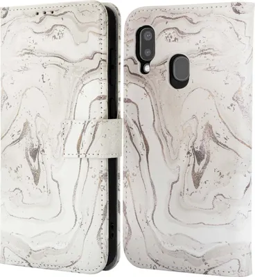 Produktbild von imoshion Design Klapphülle Samsung Galaxy A20e - Sandy Marble