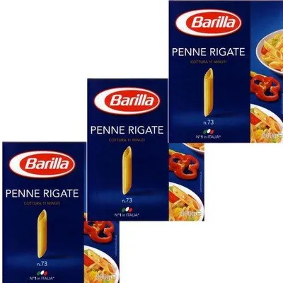 Produktbild von 3x Barilla Nudeln 'Penne Rigate' n.73, 500 g