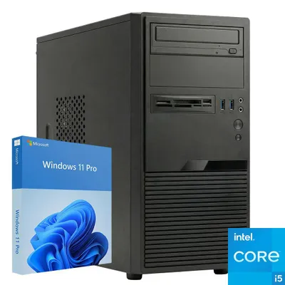 Produktbild von Intel Core i5 - 16 GB DDR4 - 1000 GB SSD - WLAN - Bluetooth - CD/DVD - SD/MicroSD - Windows 11 Pro (COMPUGEAR X203-40152)