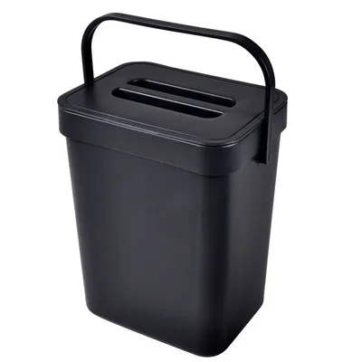 Obrázek produktu pro Domácí kompostér s rukojetí, 3l, černý