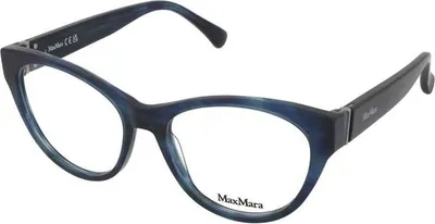 Produktbild von MaxMara MM5205 092 blue/horn 52/16/140 Damen Brillen