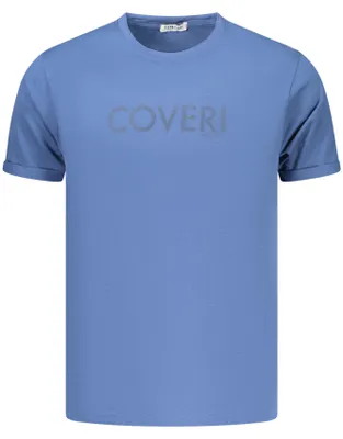 Zdjęcie produktu dla COVERI MOVING Herren-T-Shirt mit kurzen Ärmeln, blau