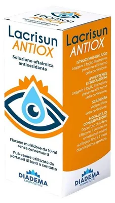 Immagine prodotto di Lacrisun Antiox Soluzione Oftalmica Antiossidante Occhi Flacone Multidose 10 Ml