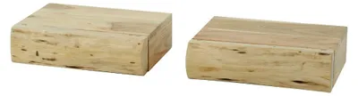 Produktbild von AnLi Style Nachttisch Tree XS 1L, 2er-Set
