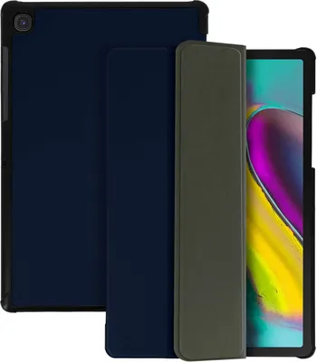 Image de Trifold Housse à rabat, Standing Case pour Samsung Galaxy Tab S5e - Bleu foncé