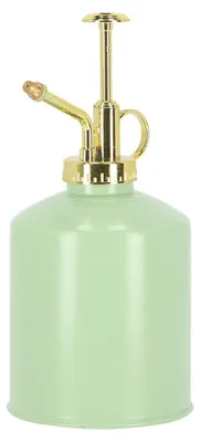 Produktbild von Esschert Design Pflanzenspruhflasche/Zerstauber - mintgrun/gold - 19,5 cm