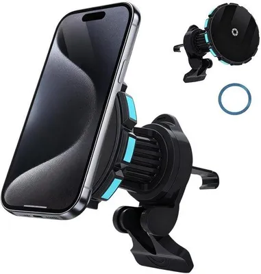 Obrázek produktu pro Držák do auta s bezdrátovým nabíjením a 360° rotací