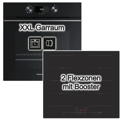 Produktbild von Herdset Küppersbusch + PKM Induktionskochfeld Flex-Zonen Slider autark 60cm