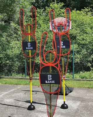 Produktbild von Basketballtrainer Basketball Wall - 3er SET - Defensivpuppe/Defensivedummy D-Man von B.Ease®