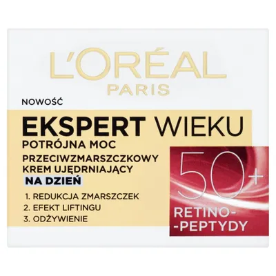 Obrázok produktu pre Ekspert Wieku Krem na dzień do twarzy Loreal 50+ 50 ml