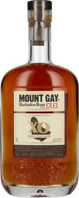Produktbild von Mount Gay 1703 XO Triple Cask Blend 43% Vol. 0,7l