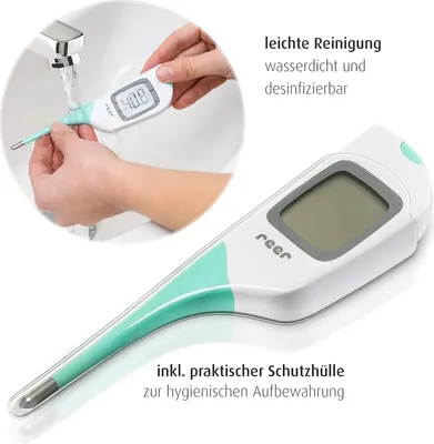 Produktbild von reer 98030 ColourTemp Fieberthermometer mit großen Display