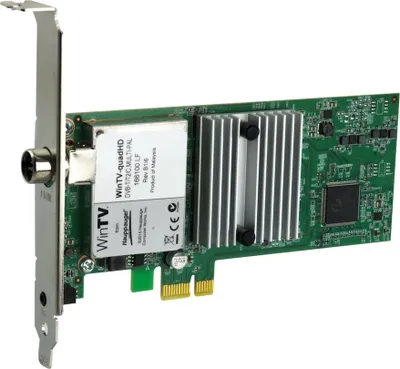 Immagine prodotto di Hauppauge TV-Tuner WIN TV quadHD DVB-C DVB-T2/T PCIe LP