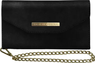Produktbild von iDeal of Sweden Saffiano, Geldbörsenhülle, Apple, iPhone XR, 15,5 cm (6.1"), Schwarz