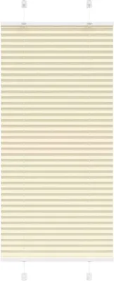 Zdjęcie produktu dla Roleta plisowana kremowa 55x150 cm Szerokość tkaniny 54,4cm