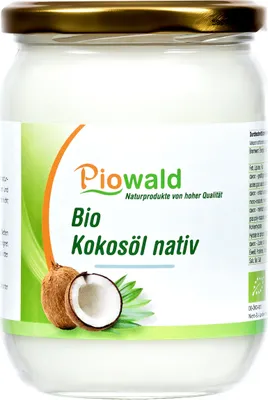 Produktbild von Piowald Kokosöl nativ - 500 ml