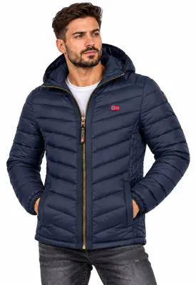 Produktbild von Herren Herbst Winter Jacke Parka Steppjacke Outdoor gesteppt übergangs