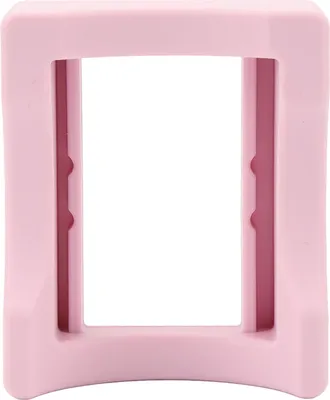 Produktbild von Non -Slip -Silikonbecher -Wiegenhalter mit eingebauter Schlitz für Flaschenverschluss -Dekoration Pink