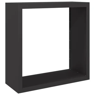 Obrázek produktu pro vidaXL Stojan na palivové dřevo černý 100x40x100 cm ocelový