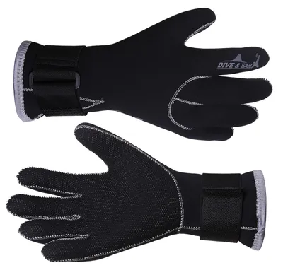 Image de Gants de plongée en néoprène de 3 mm, avec fermeture velcro, pour les sports nautiques