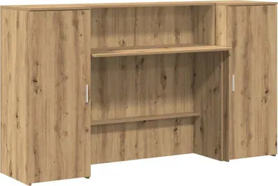 Produktbild von Empfangstheke Artisan-Eiche 180x50x103,5 cm Holzwerkstoff