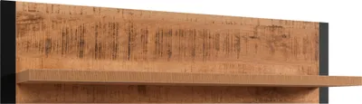 Produktbild von trendteam Wohnen Enna Wandboard, Mango Nachbildung/Schwarz, B/H/T ca. 110/28/23 cm