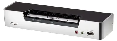 Produktbild von ATEN 4-Port USB HDMI/Audio KVMP™ Switch, 1920 x 1200 Pixel, WUXGA, 3,62 W, Schwarz