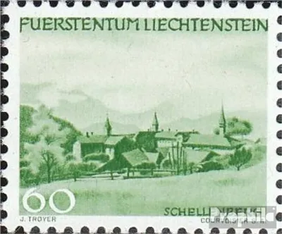 Produktbild von Briefmarken Liechtenstein 1944 Mi 233 postfrisch Landschaften
