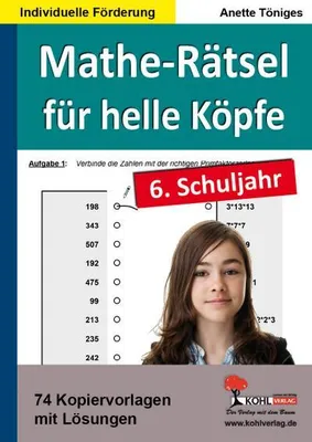 Immagine prodotto di Mathe-Rätsel lösen / 6. Schuljahr