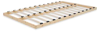 Produktbild von Lattenrost 120×200 cm aus Kiefernholz, 24 Latten, Federholzrahmen