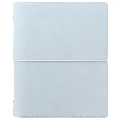 Productafbeelding van Filofax A5 Domino Soft, een blauwgekleurd organizer