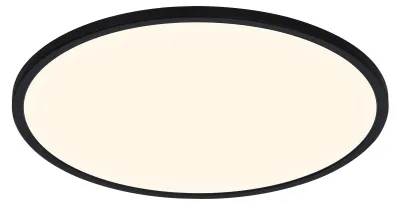 Image de NORDLUX Oja 3000/4000K IP20 Lampe LED, Variante : Ø 424 x 23 mm, 19 W, 3000/4000 K, noir