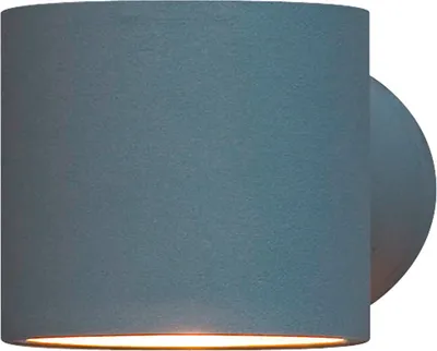 Produktbild von Konstsmide Modena rund grau lackiertes Aluminium, klares Glas 7342-300
