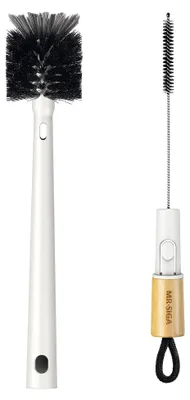 Produktbild von 2-in-1-Flaschenbürste und Halmreiniger für eine gründliche Reinigung