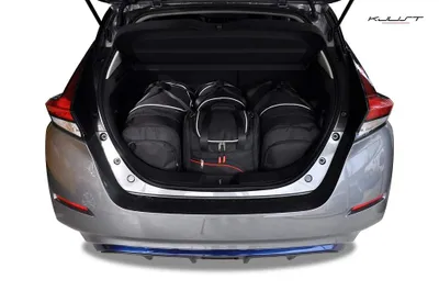 Produktbild von Nissan Leaf Ev 2017+ Kofferraumtaschen Set 4 Stk