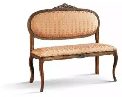 Immagine prodotto di Seduta di design panca imbottita panca imbottita sgabello legno stile marrone