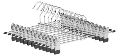 Imagen del producto de Perchas de Metal con Pinzas Pack 10 COM-FORT HOUSE