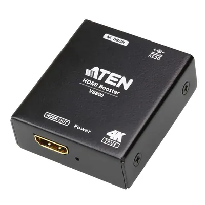 Zdjęcie produktu dla ATEN VB800, Nadajnik i odbiornik AV, 20 m, Czarny, HDCP