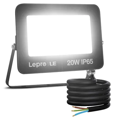 LED-Außenstrahler 20W 1700lm 5000K IP65 rechteckig