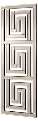 Produktbild von Grauer Spiegel aus Glas modern elegant für Wohnraum und Flur